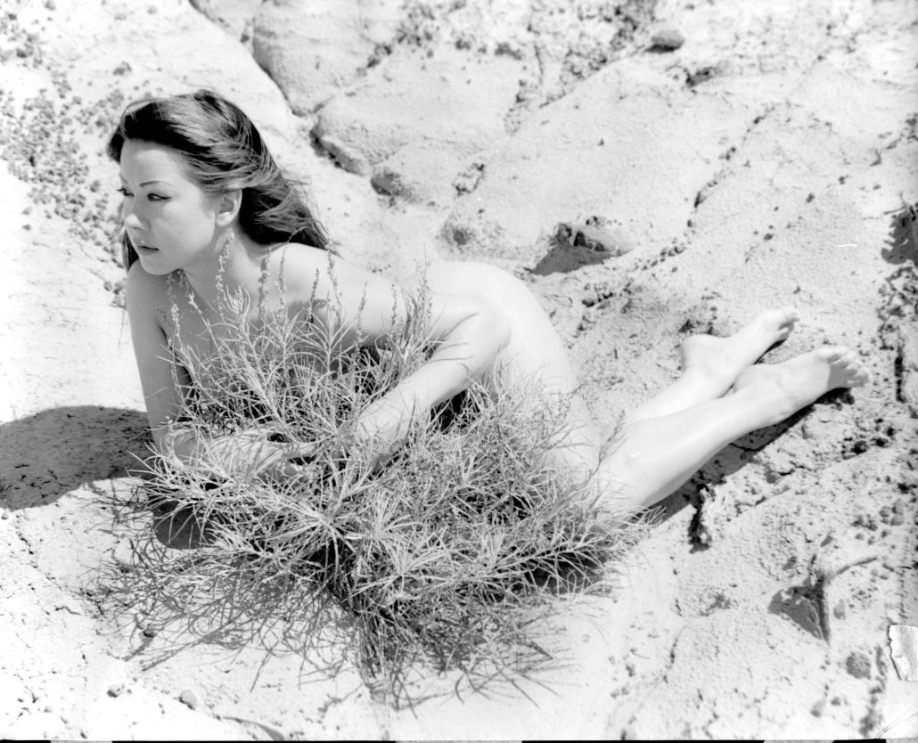 Sanja Lukač - Starland, Solarized Darkroom Print from B&W 35mm Film Negative -7.5" x 9.25", $ 475 - framed Sanja Lukač