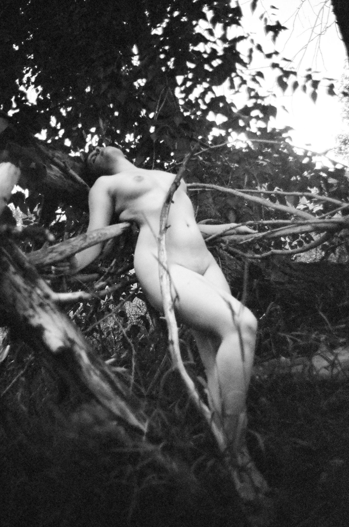 Sanja Lukač - Paris Photo, Darkroom Print from B&W 35mm film Negative - 7.25" x 5.5" - $ 475 - framed Sanja Lukač