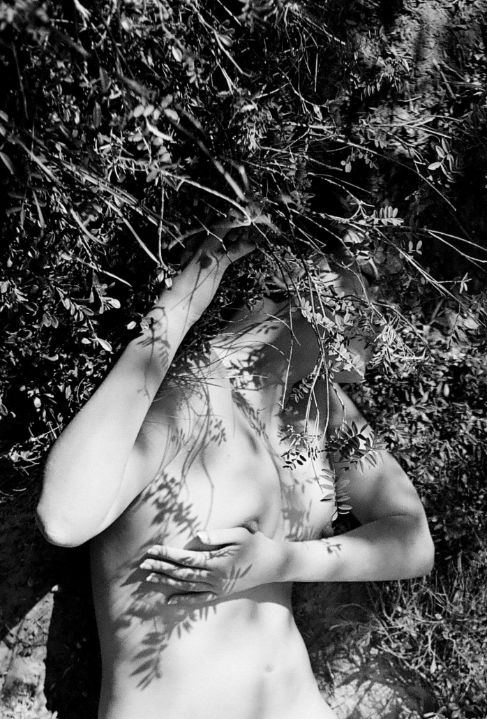 Sanja Lukač - Mammae, Darkroom Print from B&W 35mm Film Negative - 4.5" x 2.5", $ 275 - framed Sanja Lukač